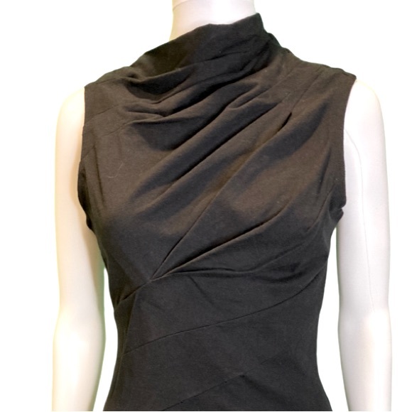 NWT RtA Black Holly Twisted Jersey Mini Dress - Sz 4 - Picture 4 of 9